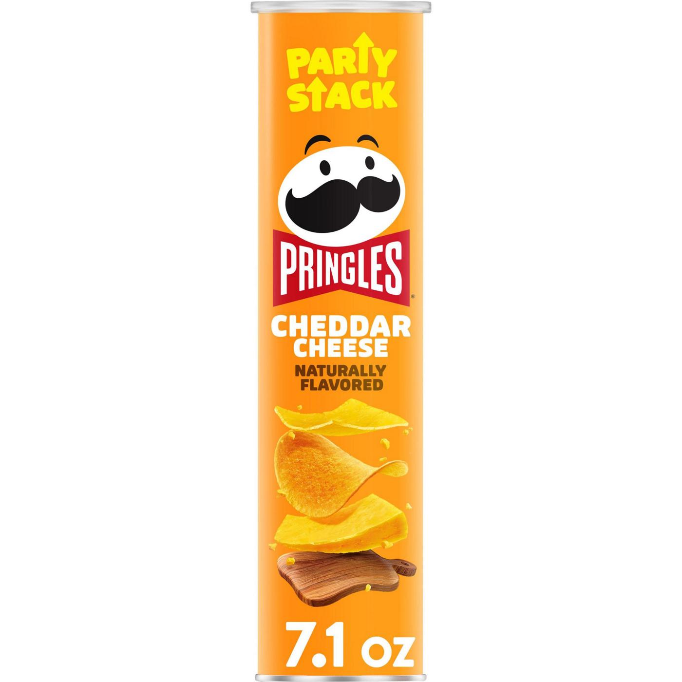 Pringles Cheddar Cheese Potato Crisps Chips; image 4 of 5