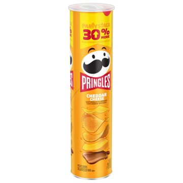 Pringles Cheddar Cheese Potato Crisps Chips - Party Stack