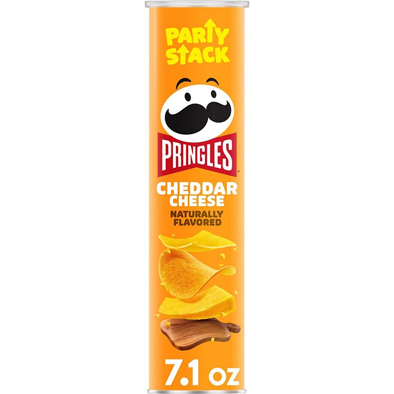 Pringles Potato Crisps Chips Cheddar Cheese - Shop Snacks & Candy at H-E-B