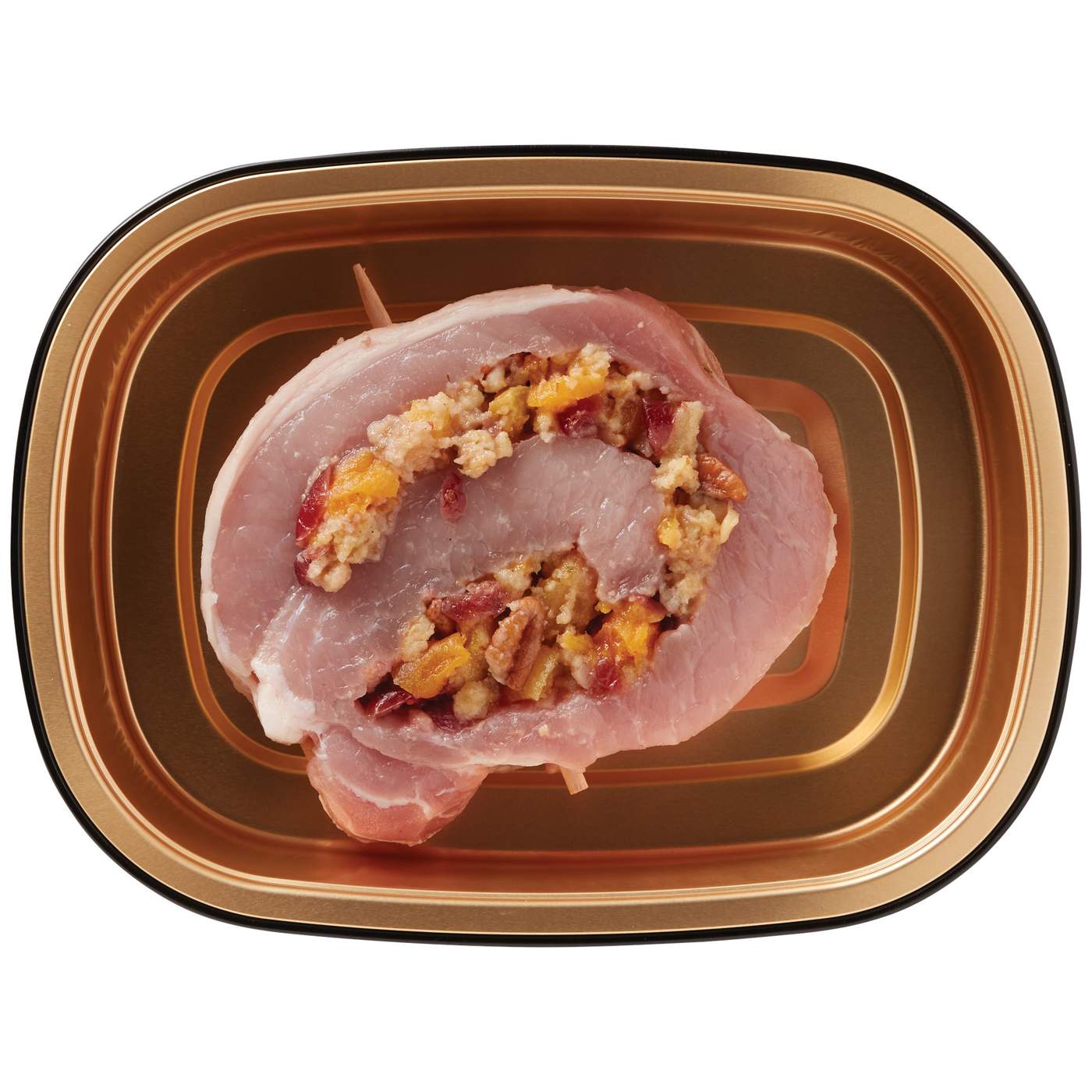 Meal Simple by H-E-B Apricot Cranberry Pecan Stuffed Pork Pinwheel; image 1 of 4