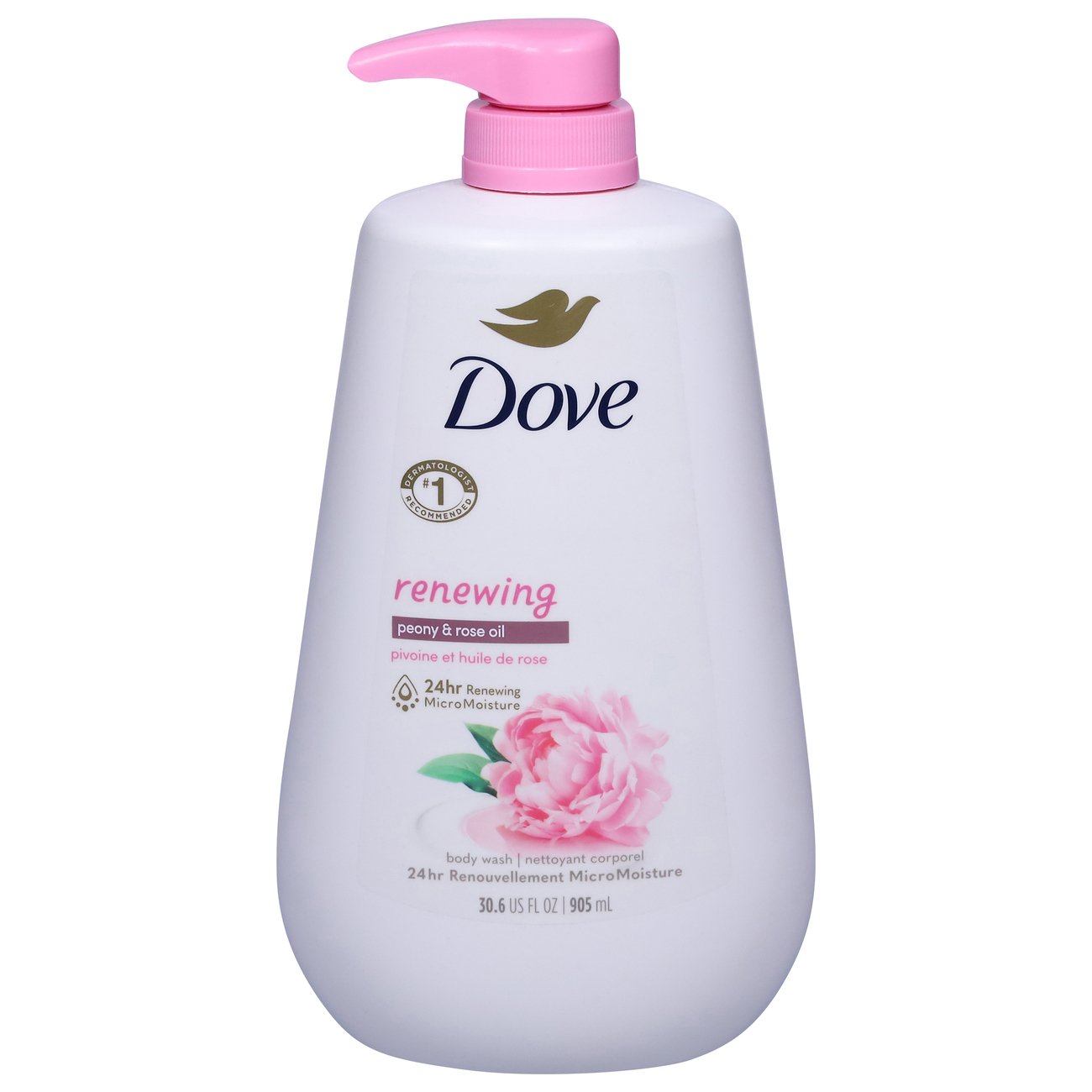 Dove Renewing Body Wash with Pump Peony & Rose Oil Shop Body wash
