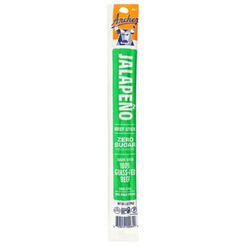 Archer Zero Sugar Jalapeño Beef Stick, 1 oz