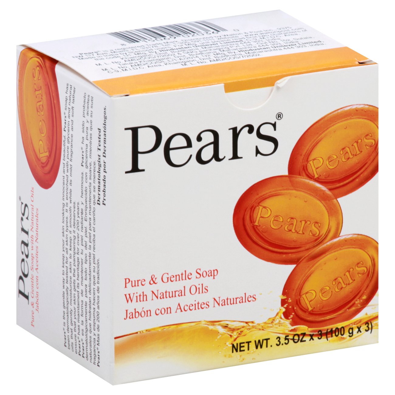 pears soap ingredients