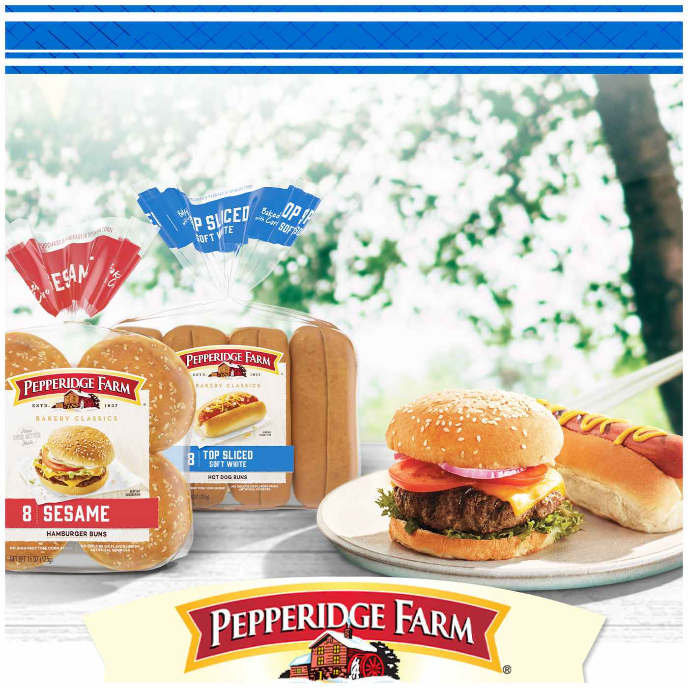 Pepperidge Farm Farmhouse White Sausage Buns; image 2 of 8