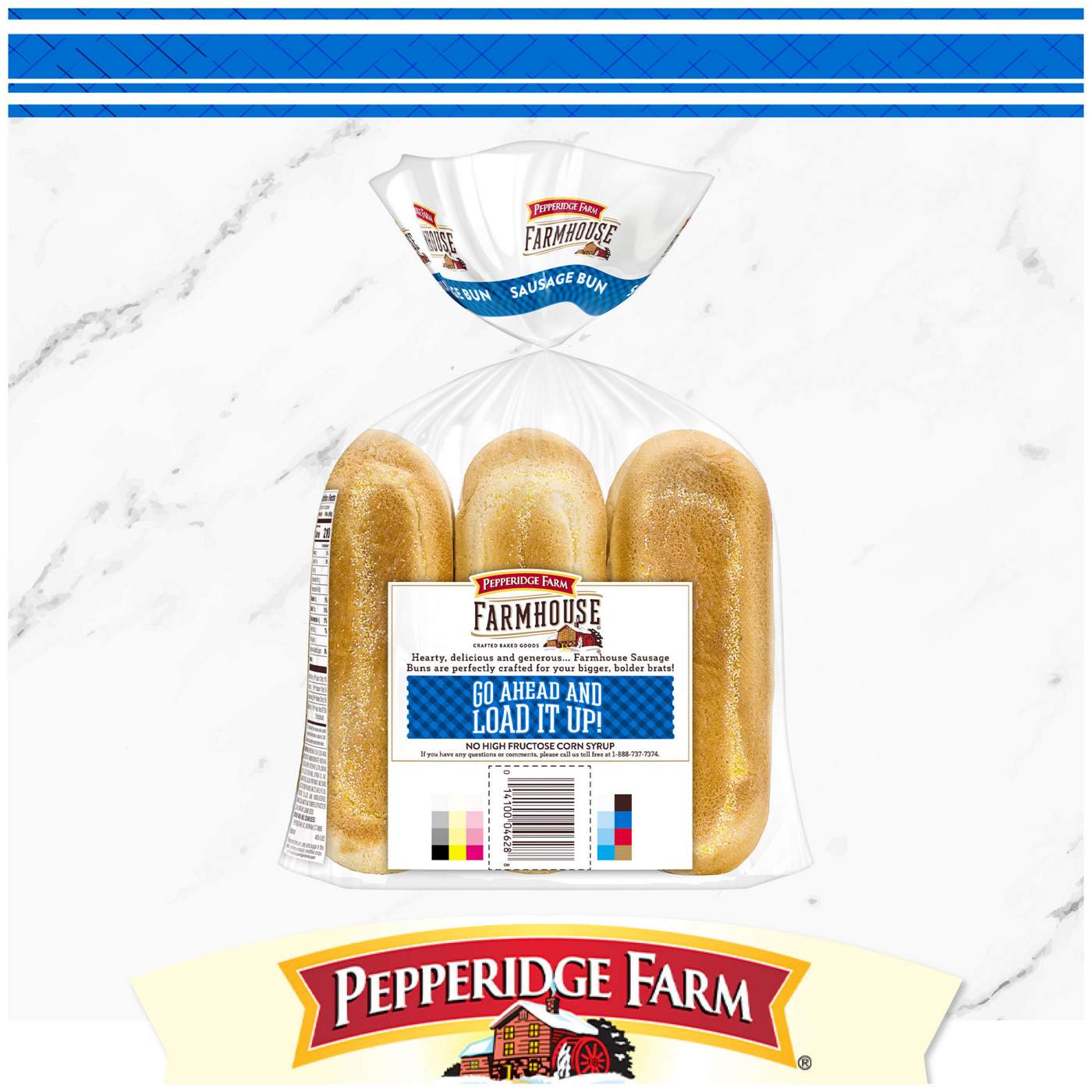 Pepperidge Farm Farmhouse White Sausage Buns; image 5 of 8