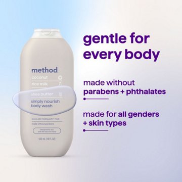 method Body Wash - Simply Nourish, 18 oz