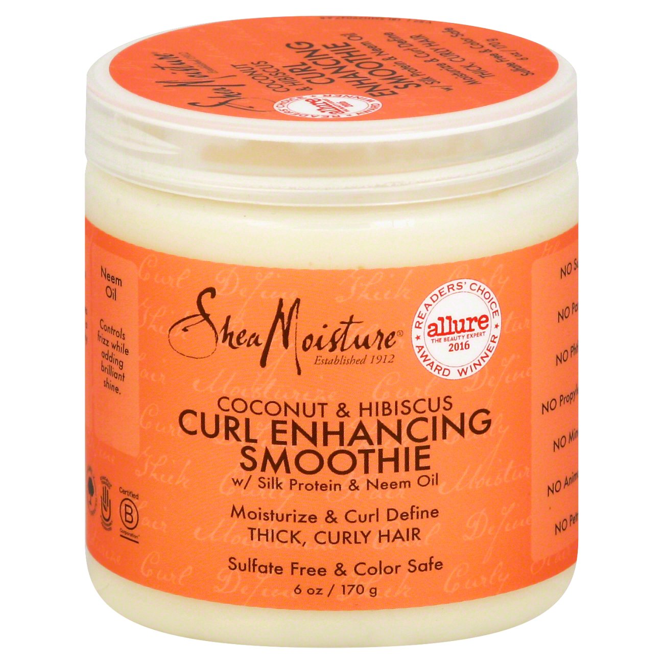 Shea Moisture Coconut Hibiscus Curl Enhancing Smoothie Shop Styling Products