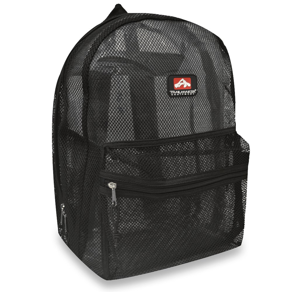 black mesh backpacks