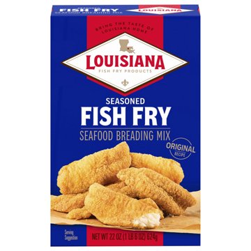 Louisiana Fish Fry Products Seasoned Fish Fry, 22 oz
