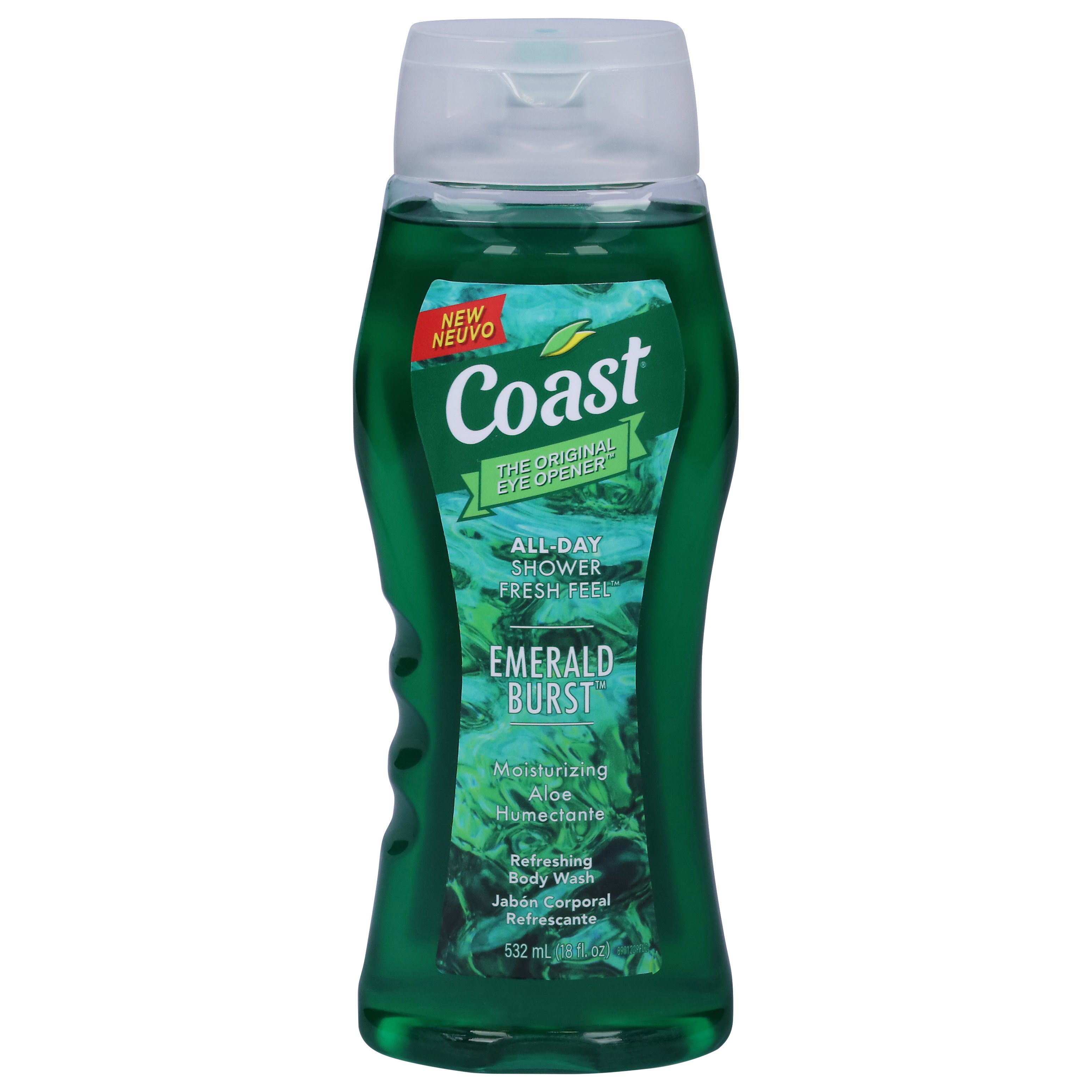 Coast Body Wash Emerald Burst Shop Cleansers & Soaps at HEB