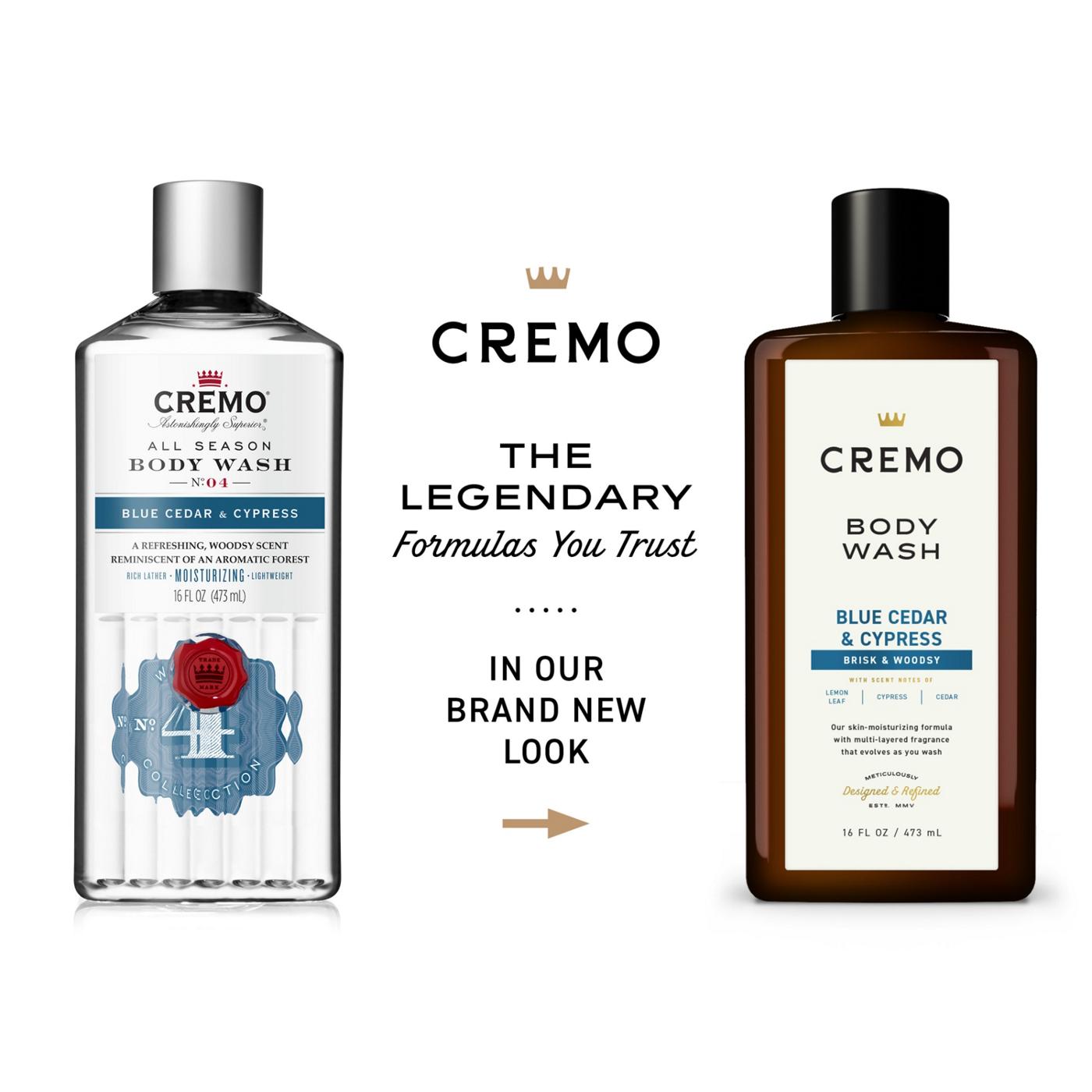 Cremo Body Wash Blue Cedar & Cypress Shop Body wash at HEB