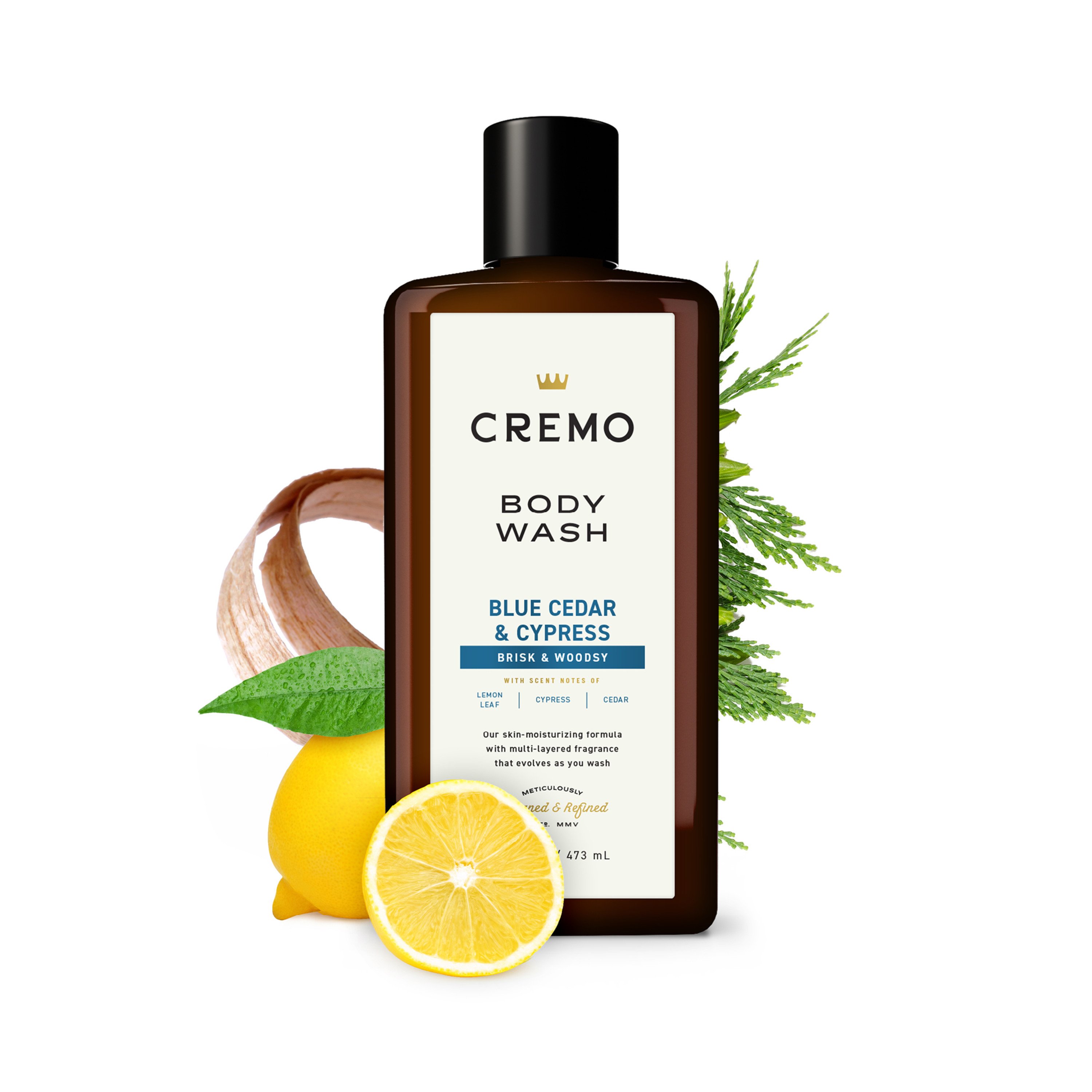 CREMO ALL SEASON BODY WASH N. 08 BOURBON & OAK 16oz