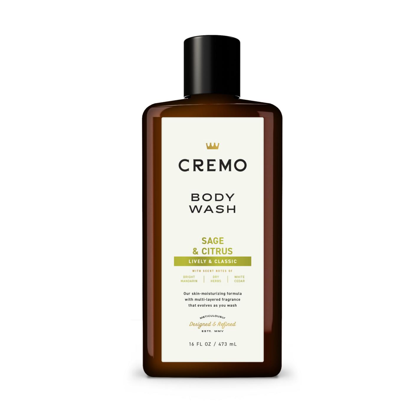 Cremo Body Wash - Sage & Citrus; image 1 of 6