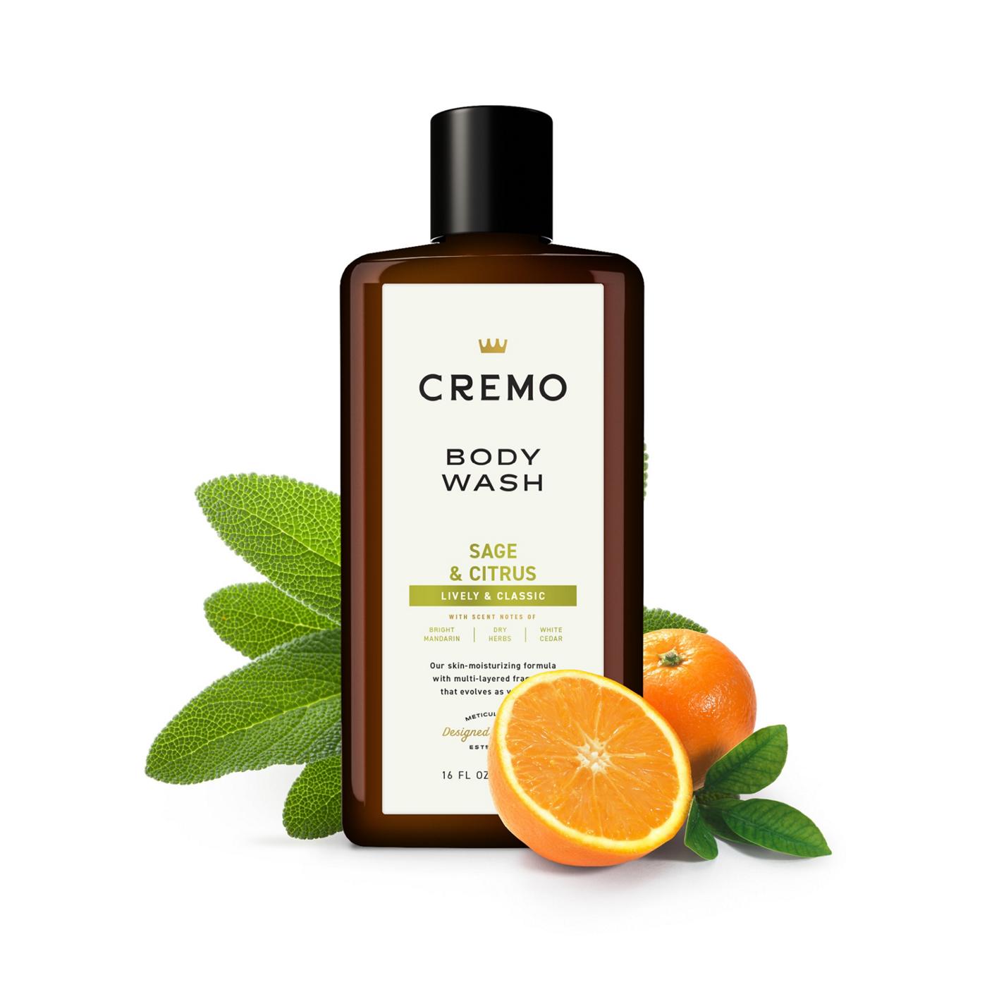 Cremo Body Wash - Sage & Citrus; image 2 of 6