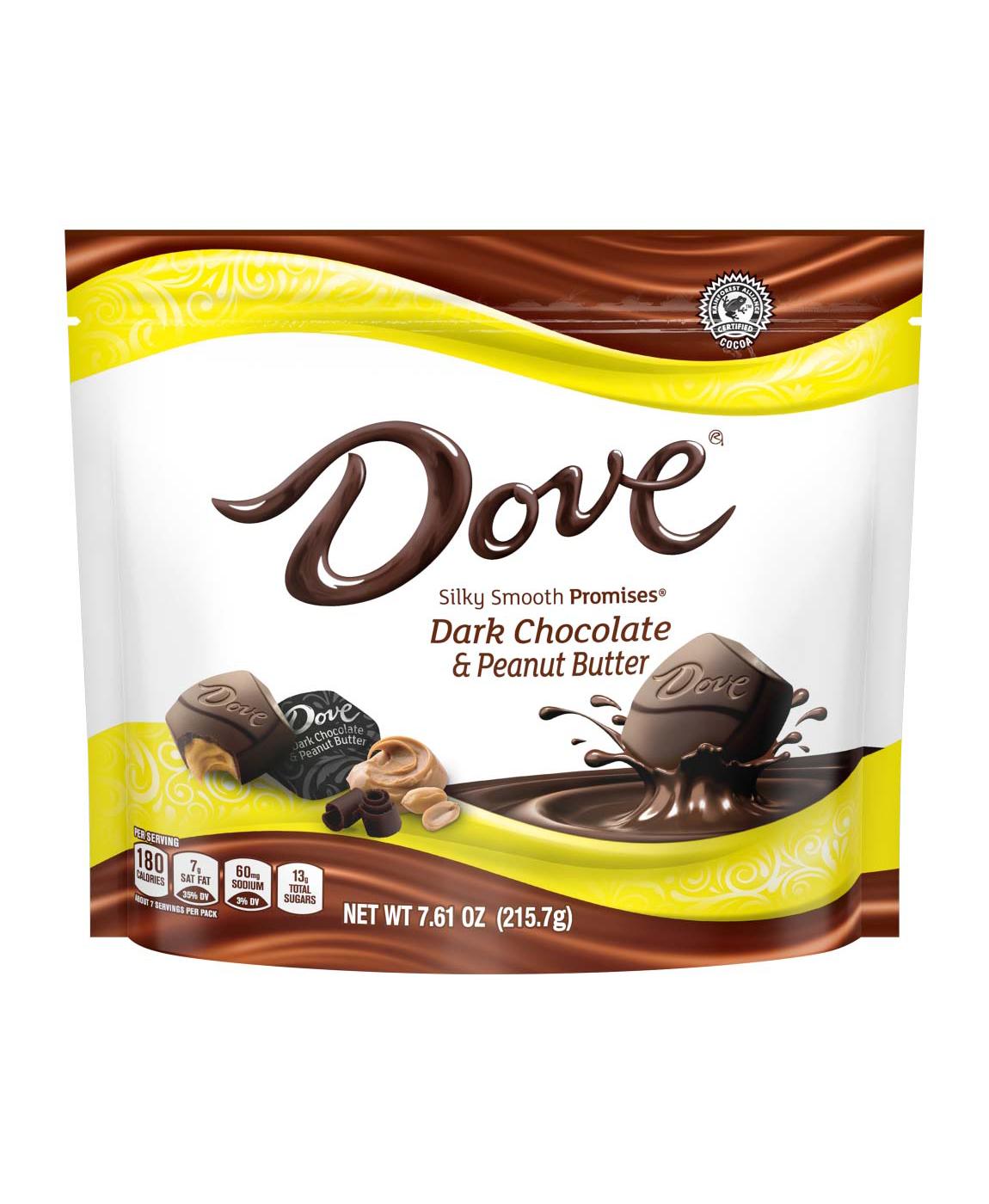 Dove Promises Dark Chocolate & Peanut Butter Candy; image 1 of 7