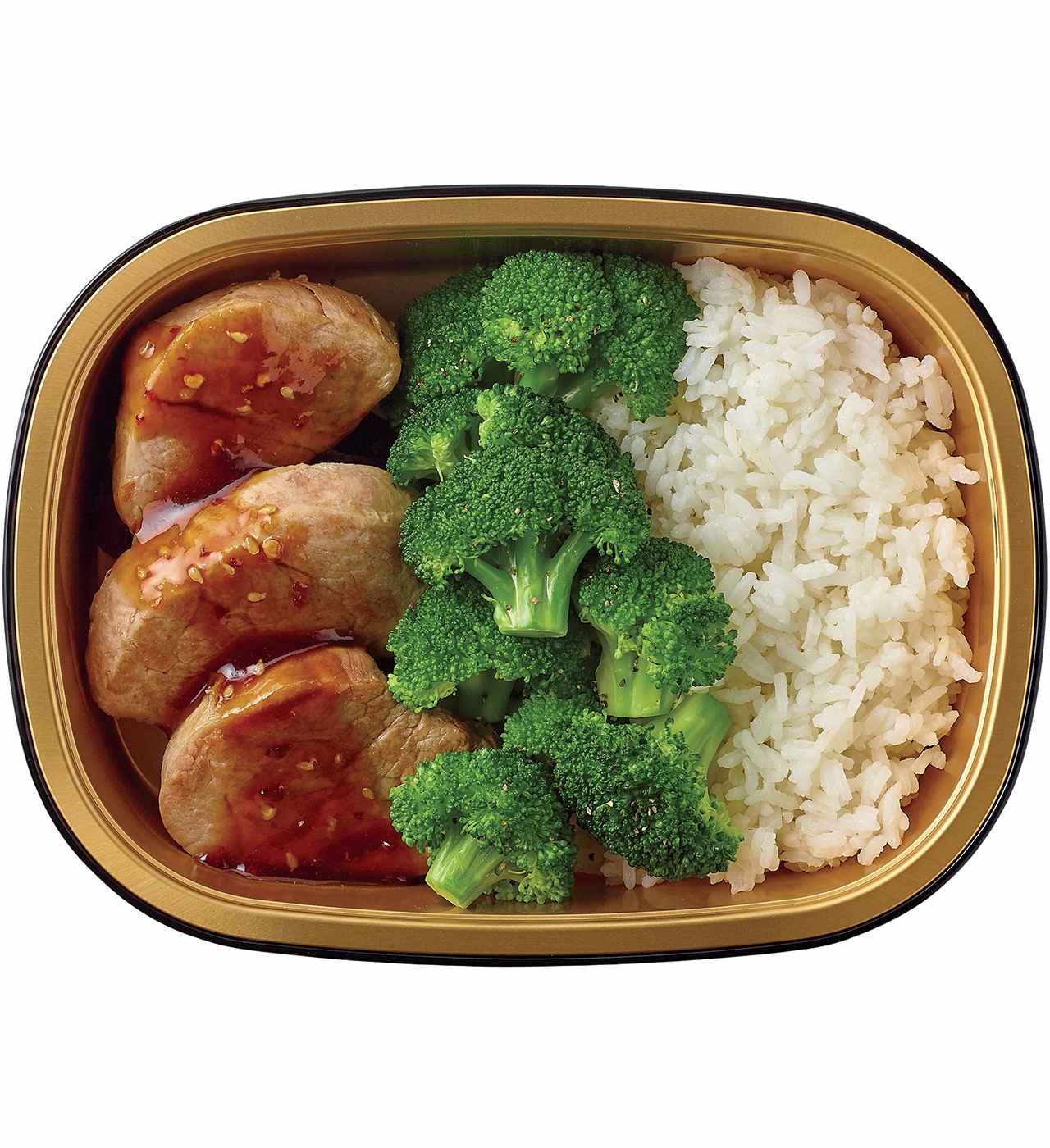 Meal Simple by H-E-B Ginger Soy Pork Tenderloin with Cilantro Rice & Broccoli; image 1 of 4