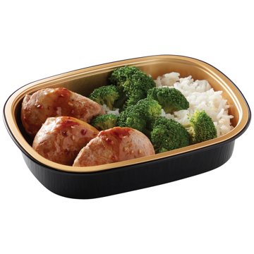 Meal Simple by H-E-B Ginger Soy Pork Tenderloin with Cilantro Rice & Broccoli