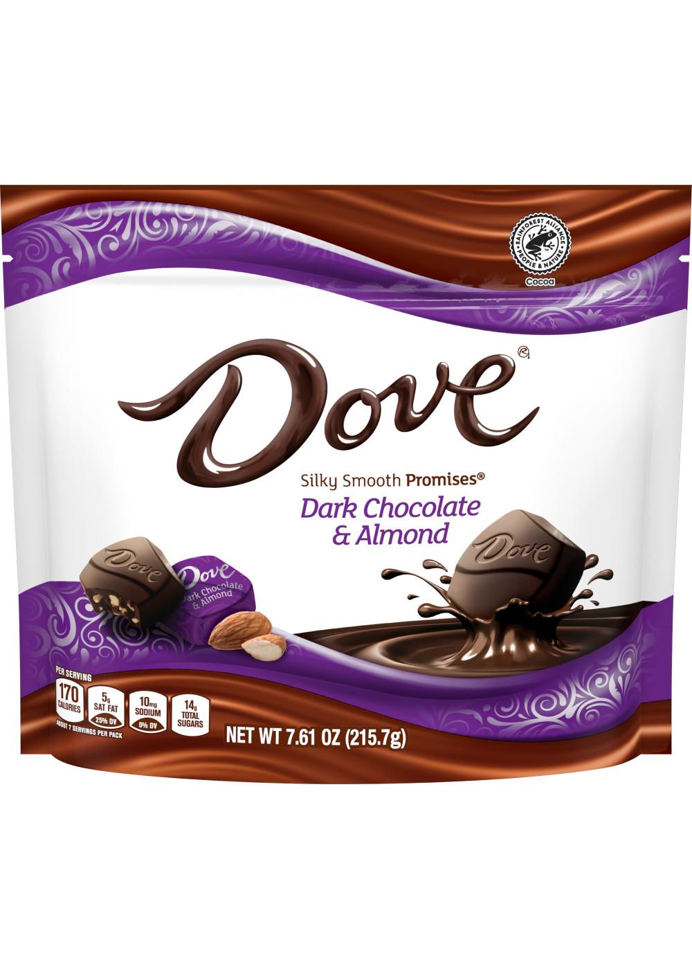 Dove Promises Dark Chocolate Almond Candy; image 1 of 9