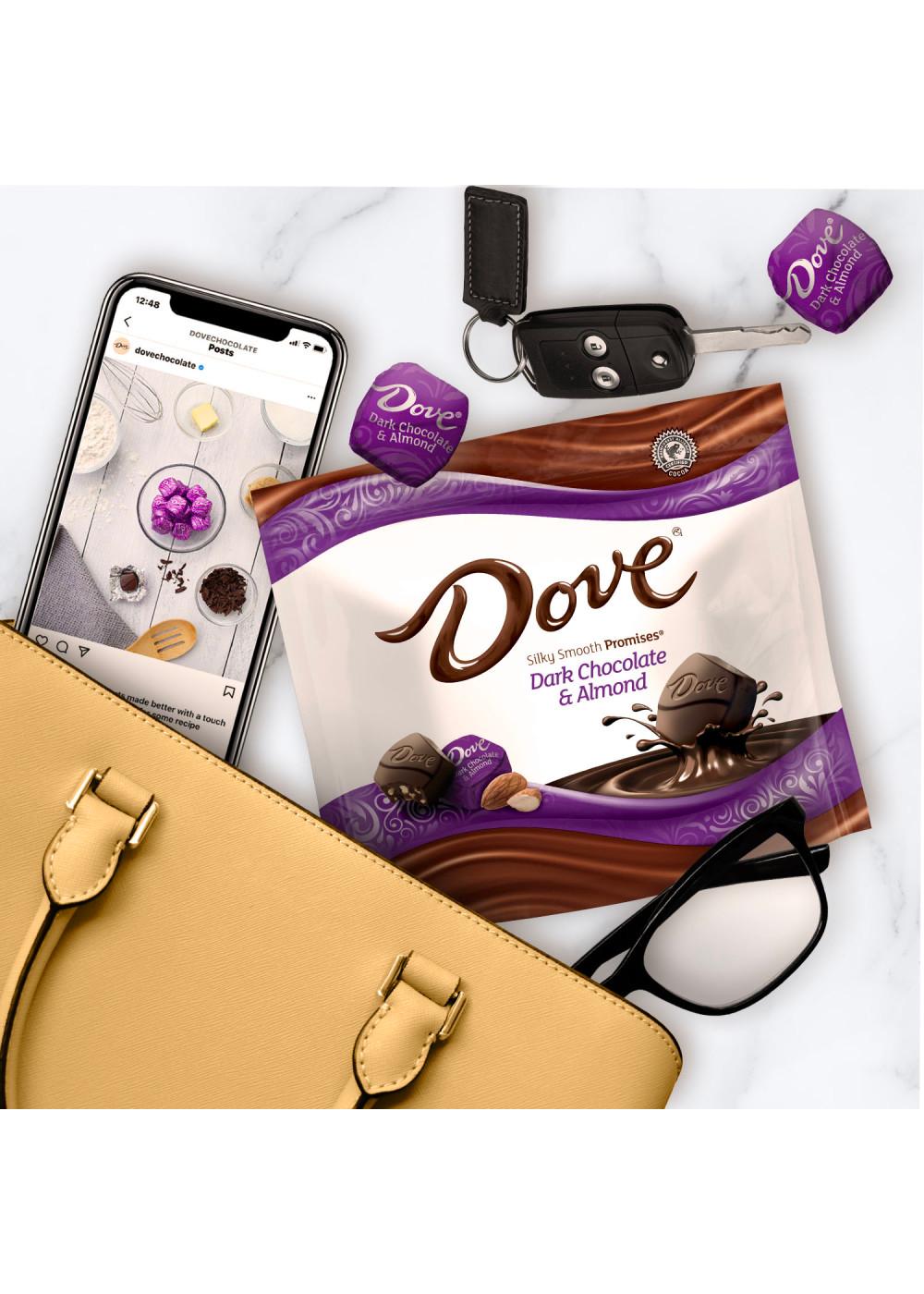 Dove Promises Dark Chocolate Almond Candy; image 5 of 9