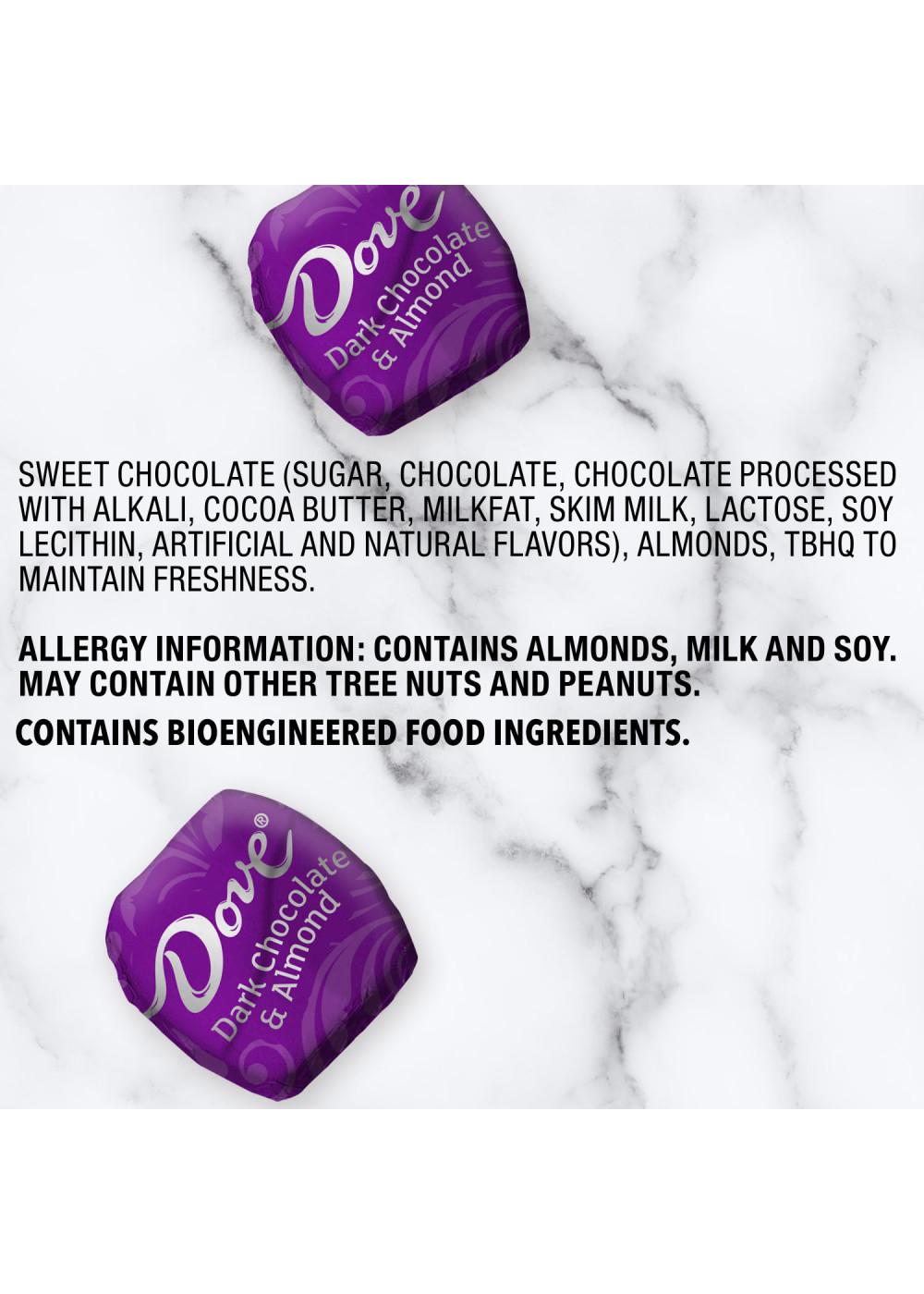 Dove Promises Dark Chocolate Almond Candy; image 9 of 9