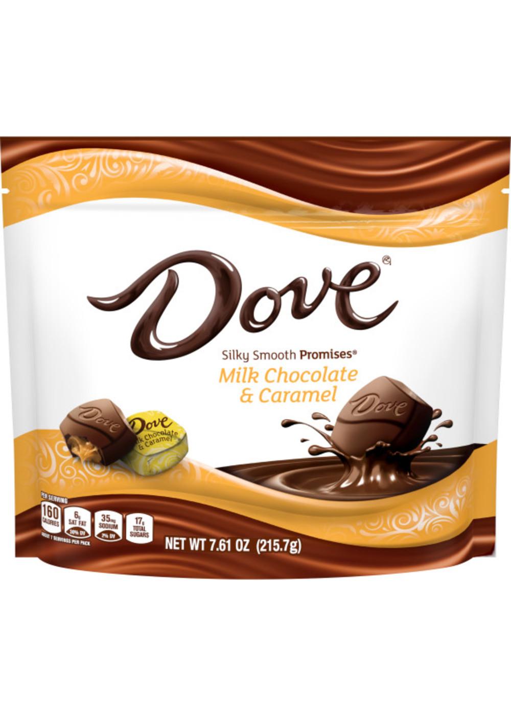 Dove Promises Milk Chocolate & Caramel Candy; image 1 of 8