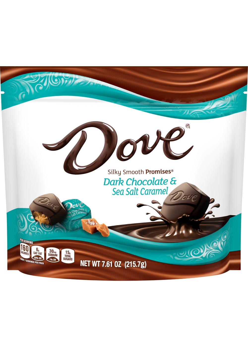 Dove Promises Dark Chocolate & Sea Salt Caramel Candy; image 1 of 8