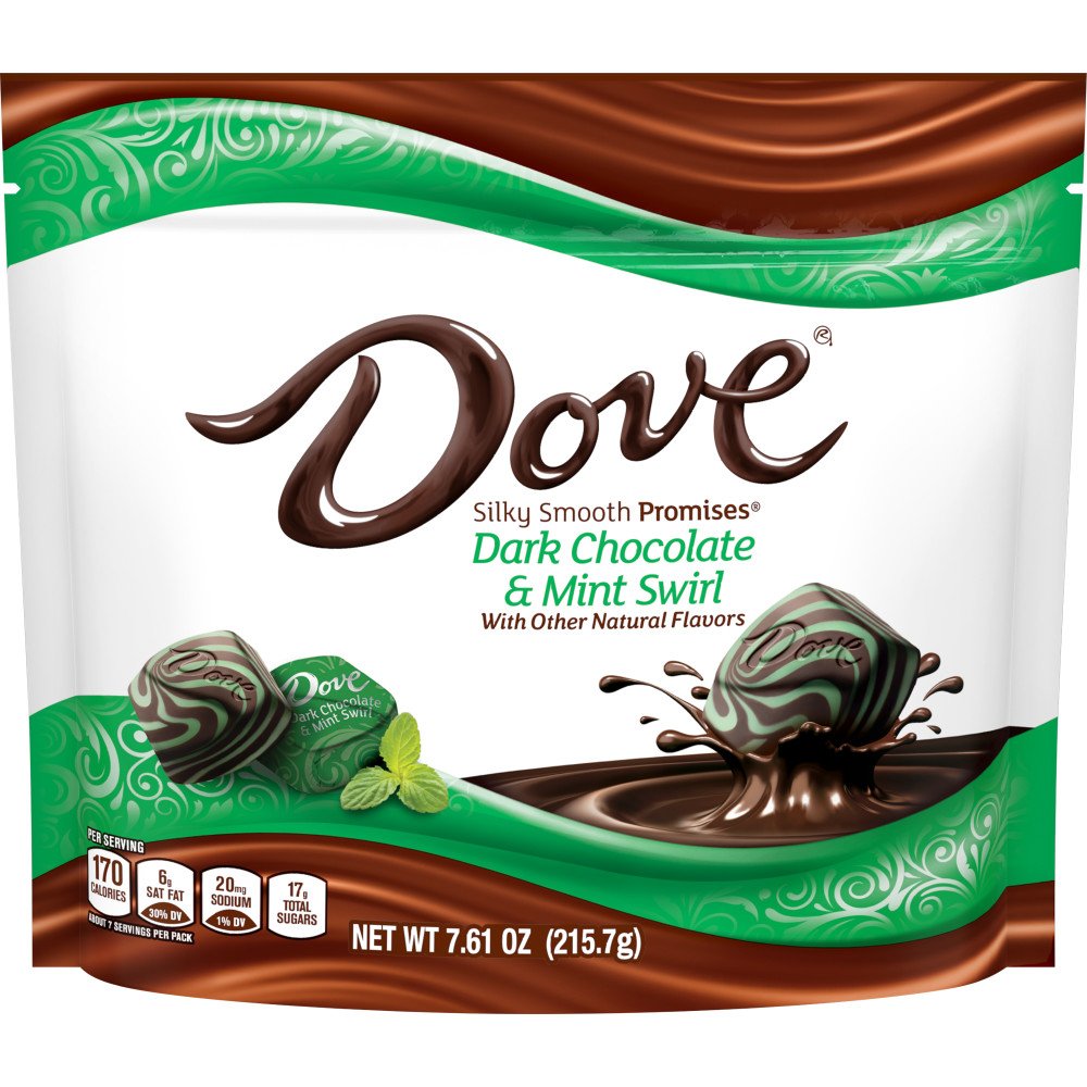 Dove Promises, Dark Chocolate Mint Swirl Candy Shop Candy at HEB