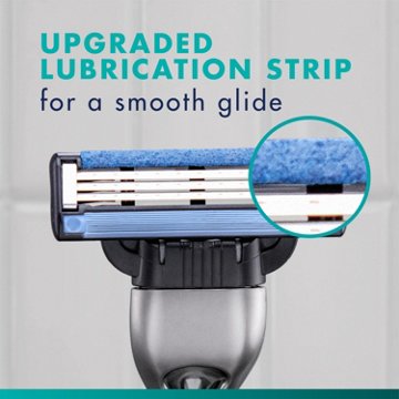Gillette Mach3 Razor Blade Cartridge Refills for Men