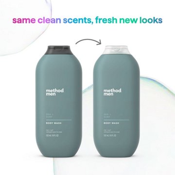 method Men Body Wash - Sea + Surf , 18 oz
