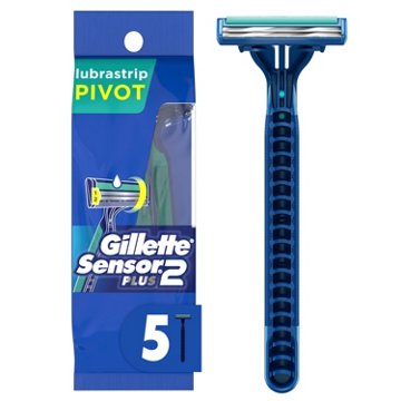 Gillette Sensor2 Plus Pivoting Head Men's Disposable Razors