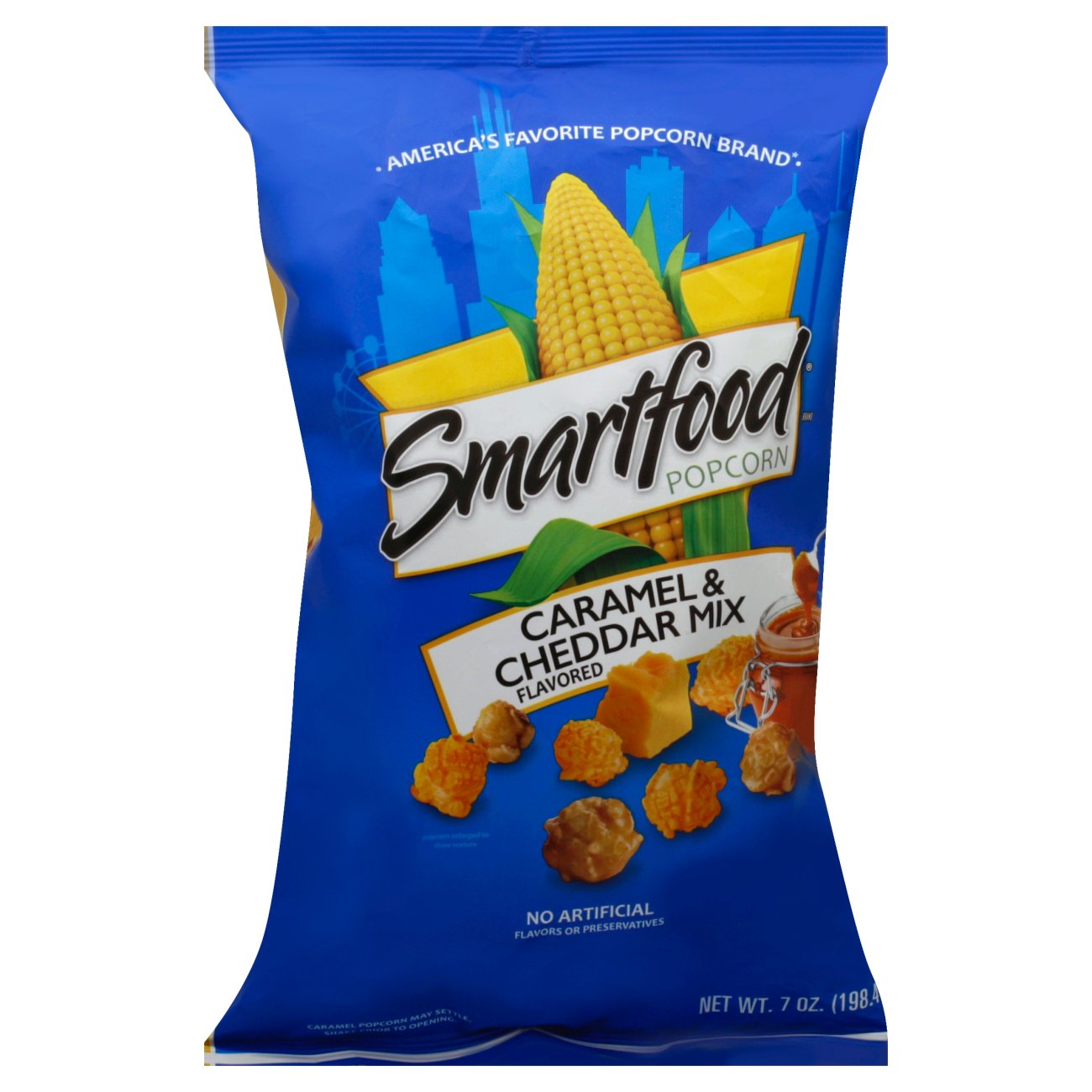 Smartfood Caramel & Cheddar Mix Popcorn Shop Popcorn at HEB