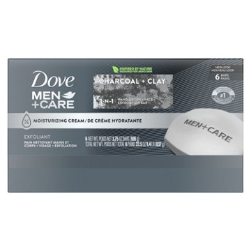Dove Men+Care Care Body and Face Bar - Charcoal + Clay