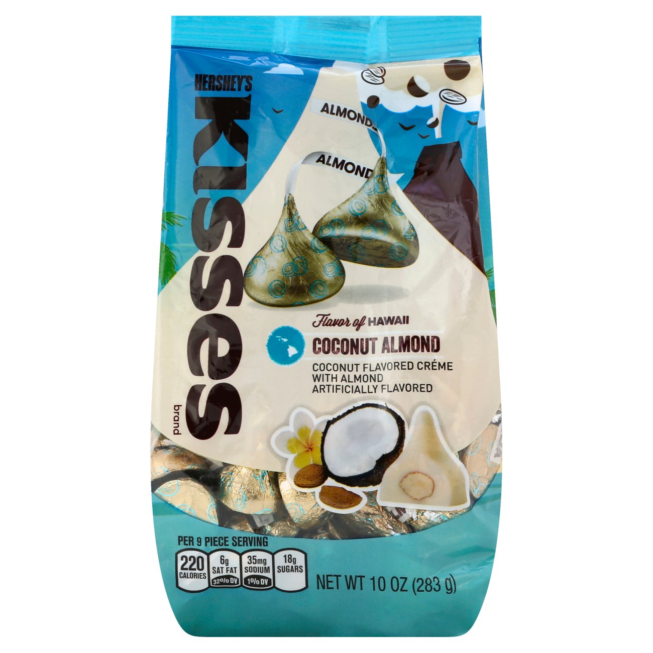 Hershey's Coconut Almond Flavored Kisses Shop Candy at HEB