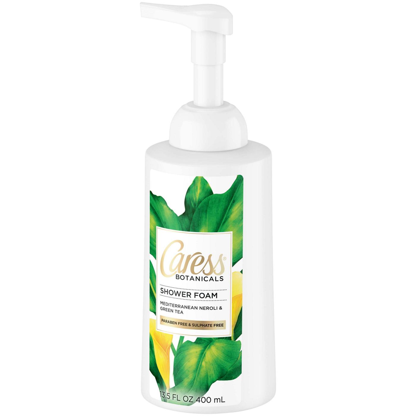 Caress Botanicals Mediterranean Neroli and Green Tea Shower Foam; image 2 of 5