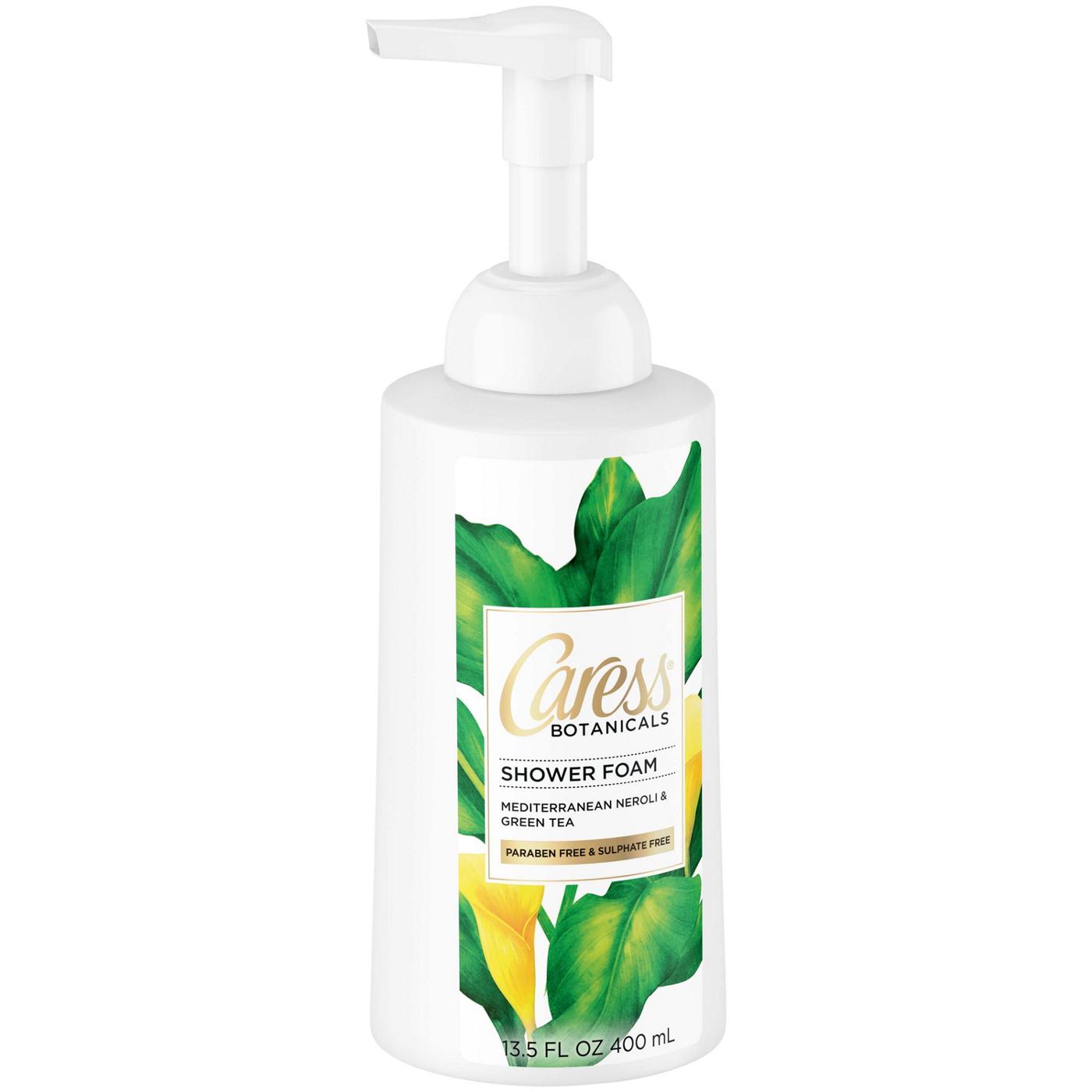 Caress Botanicals Mediterranean Neroli and Green Tea Shower Foam; image 3 of 5