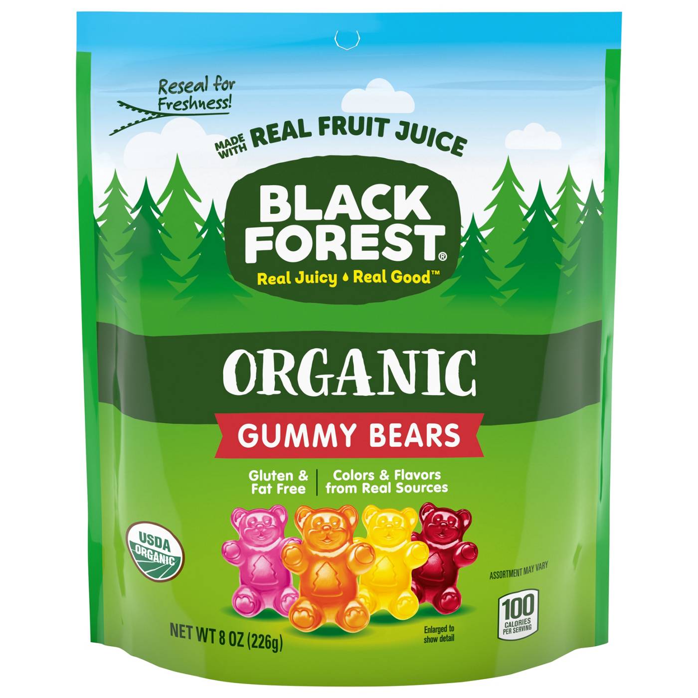 Black Forest Organic Gummy Bears; image 1 of 2