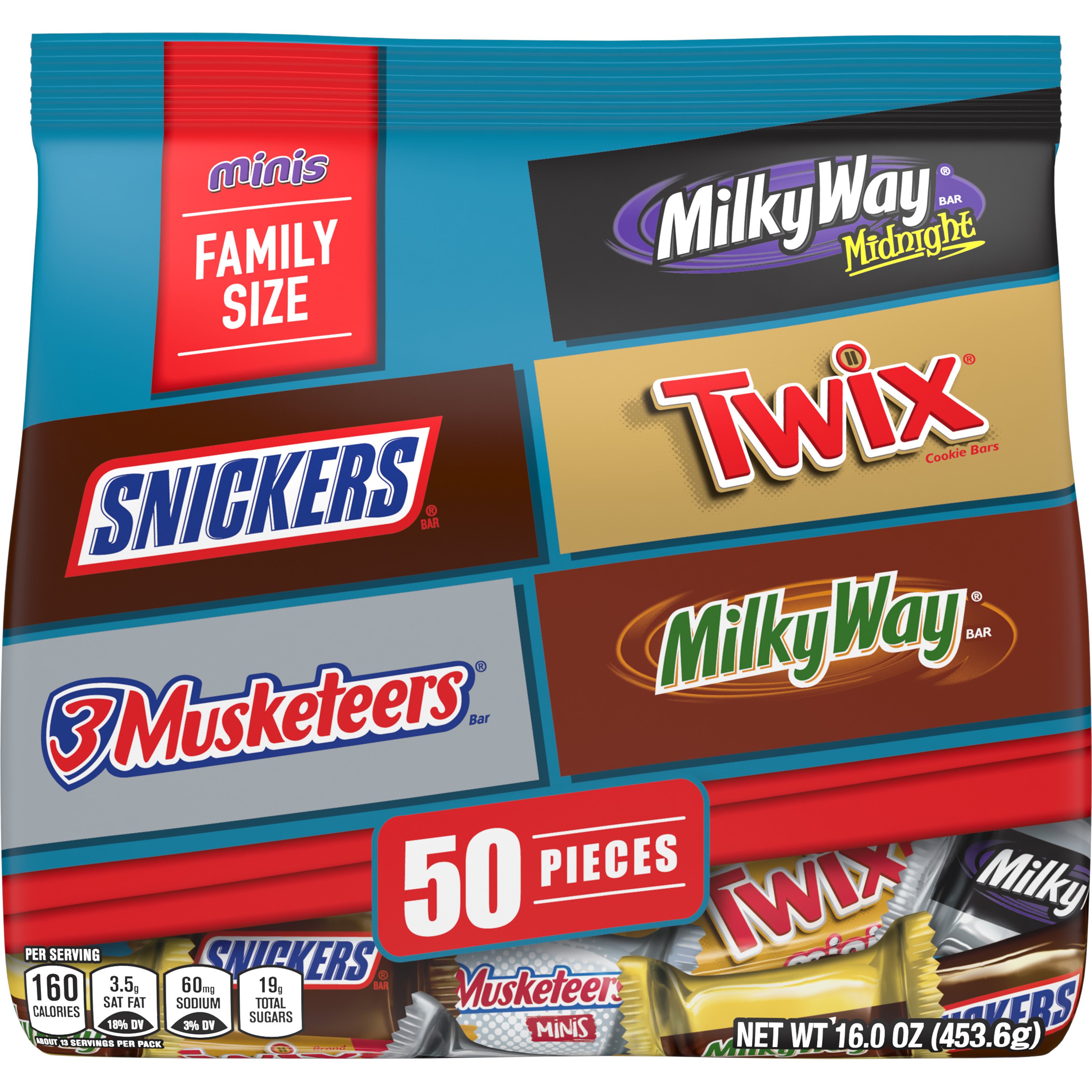 Snickers Fun Size Chocolate Candy Bars - Shop Candy at H-E-B