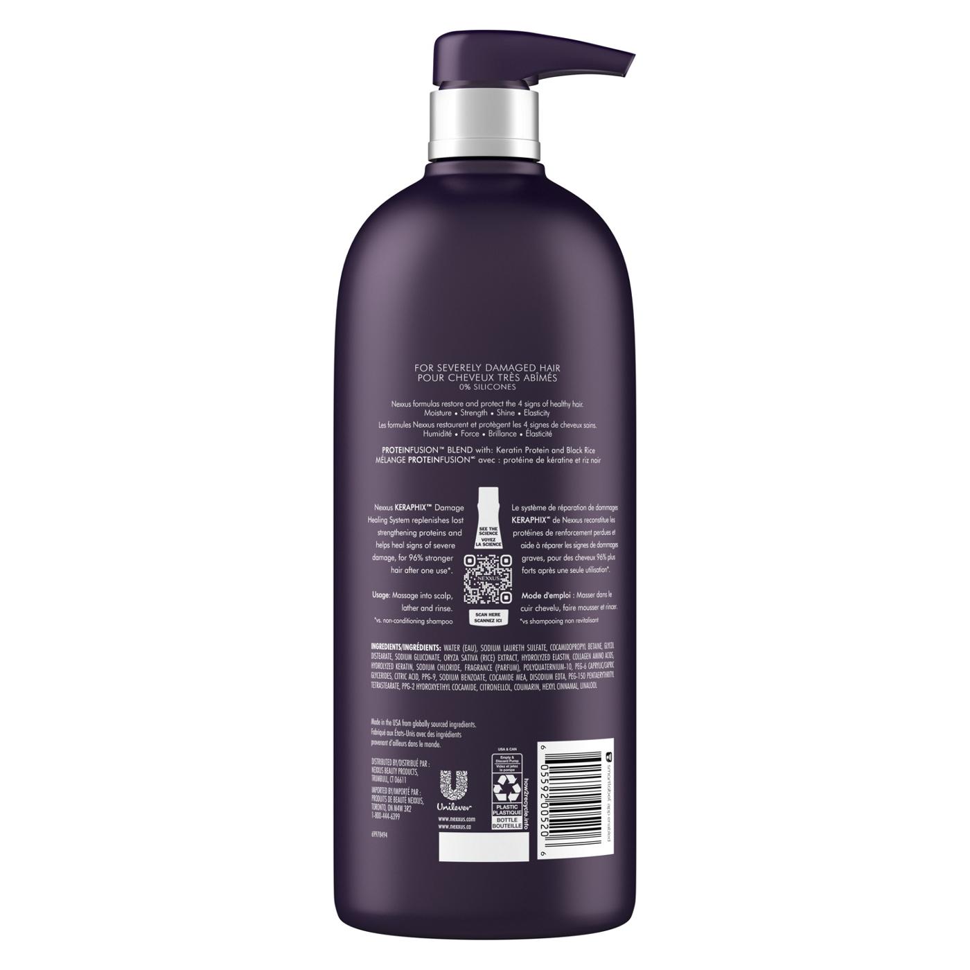 Nexxus Keraphix Damage Healing Shampoo; image 2 of 8