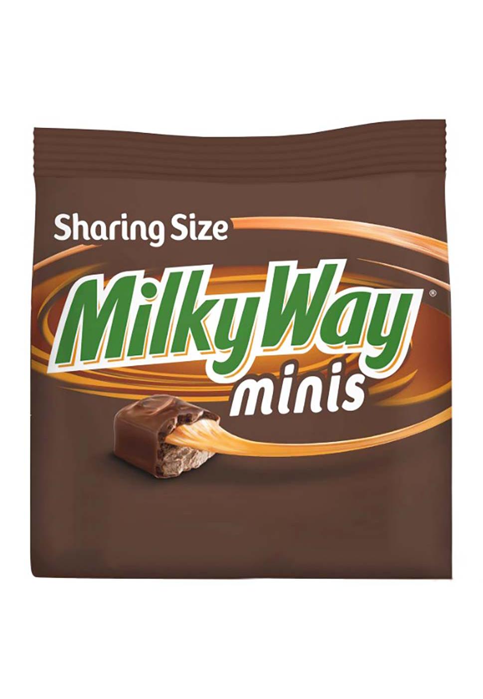 Milky Way Minis Milk Chocolate Candy Bars - Sharing Size; image 1 of 8