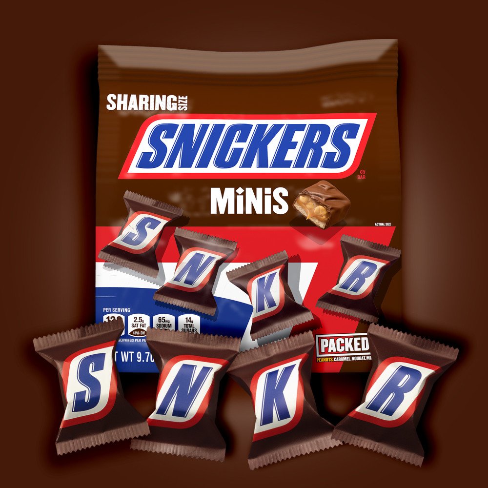 Snickers Minis Chocolate Candy Bars