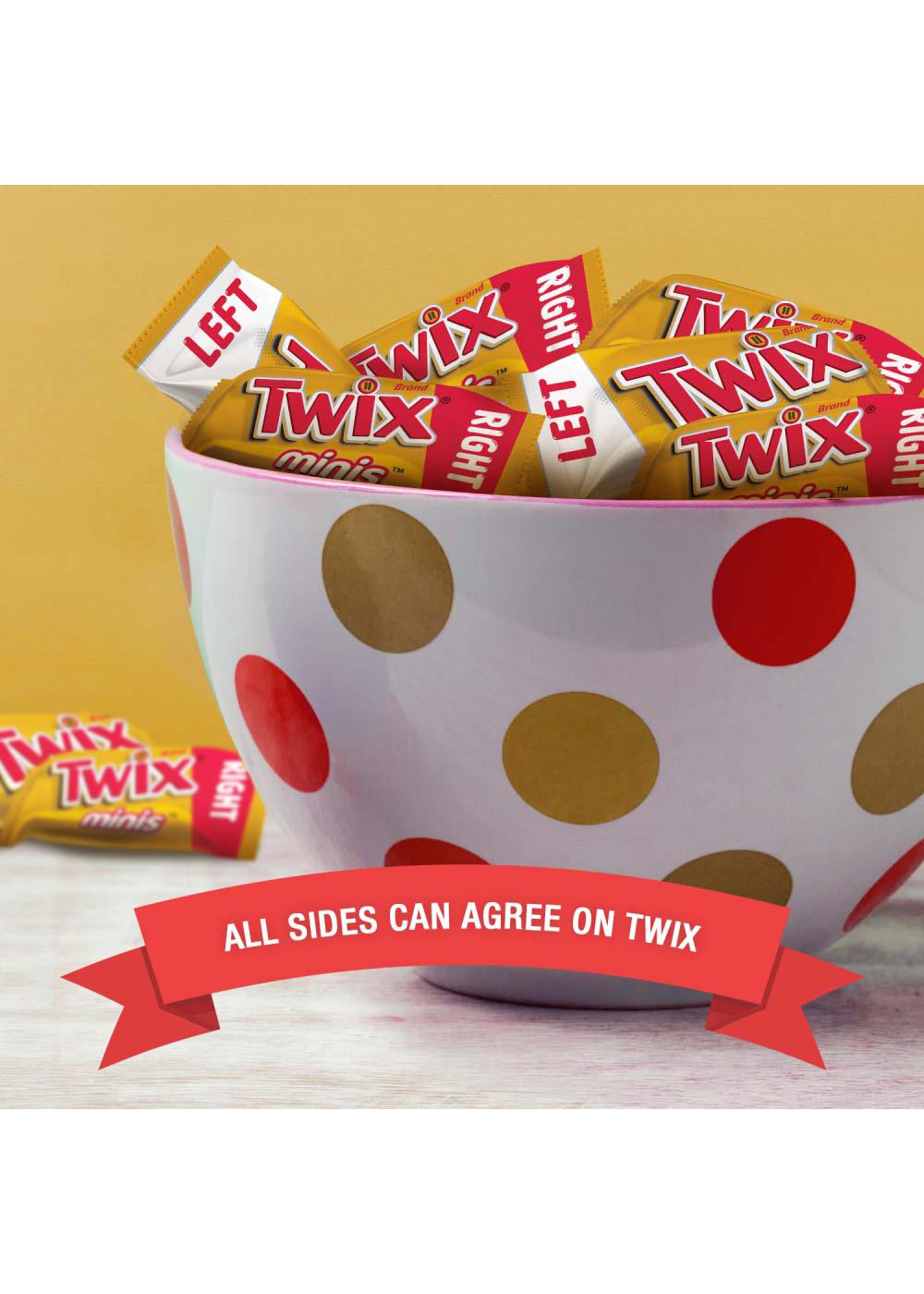 Twix Minis Caramel Cookie Bars Sharing Size Bag; image 5 of 7