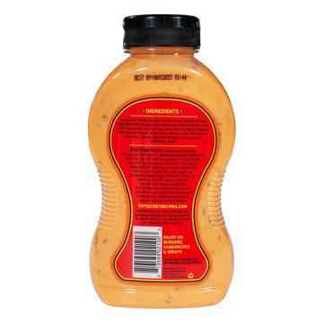 Top Secret Recipes Burger Special Sauce, 10 oz