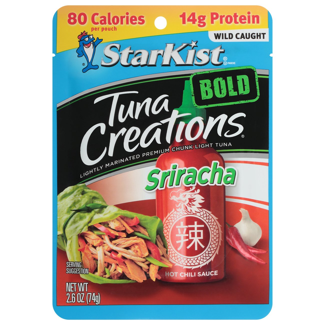 StarKist Tuna Creations Bold Sriracha Tuna Pouch Shop Seafood at HEB