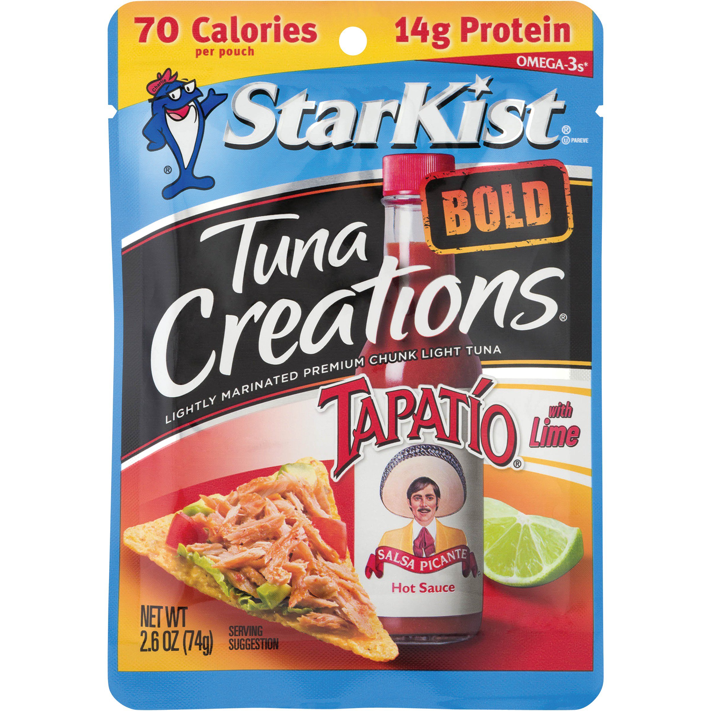 StarKist Tuna Creations Bold Tapatio Tuna Pouch Shop Seafood at HEB