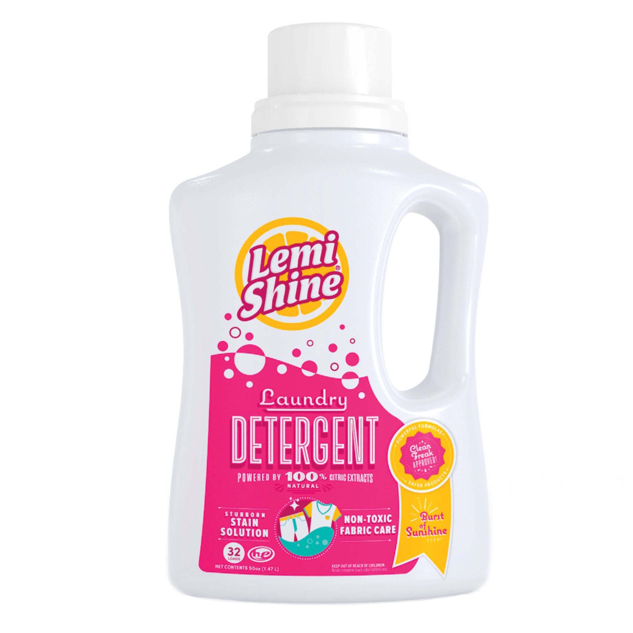 Lemi Shine Burst of Sunshine Scent HE Liquid Laundry Detergent 32 Loads