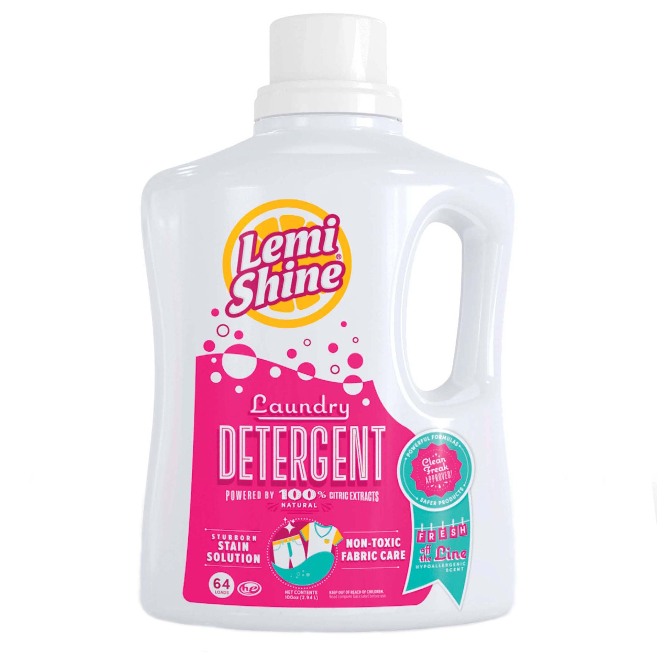 Lemi Shine Fresh Off The Line HE Liquid Laundry Detergent 64 Loads