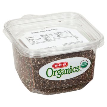 H-E-B Organics Black Chia Seeds, 10.23 oz