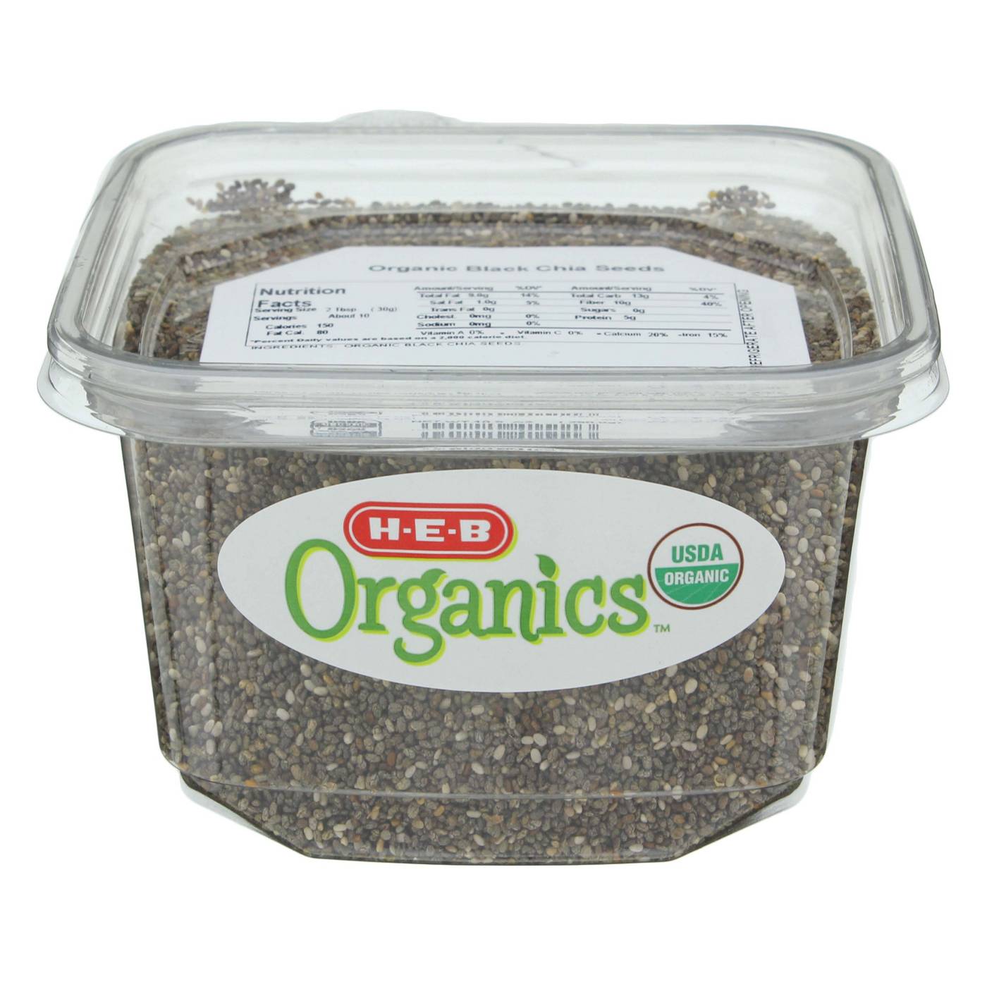 H-E-B Organic Black Chia Seeds; image 2 of 2