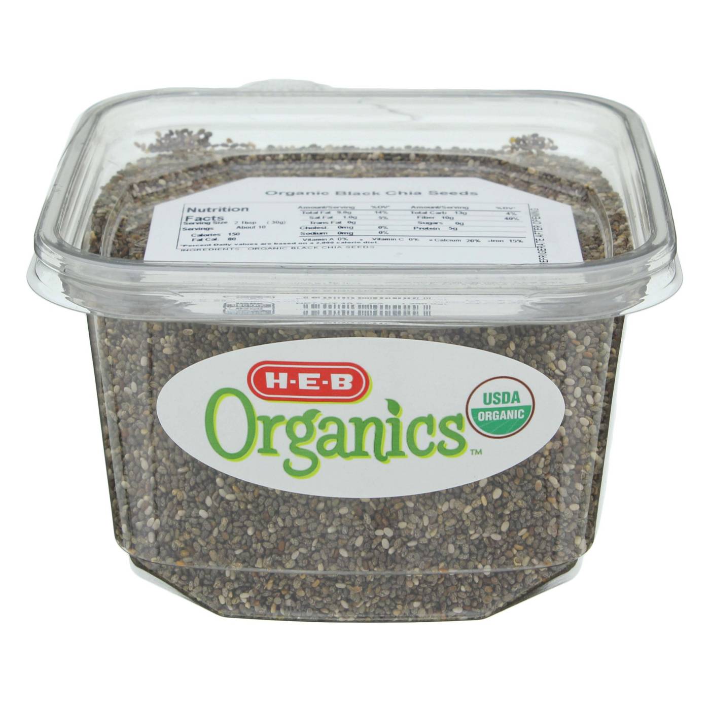 H-E-B Organics Black Chia Seeds; image 2 of 2