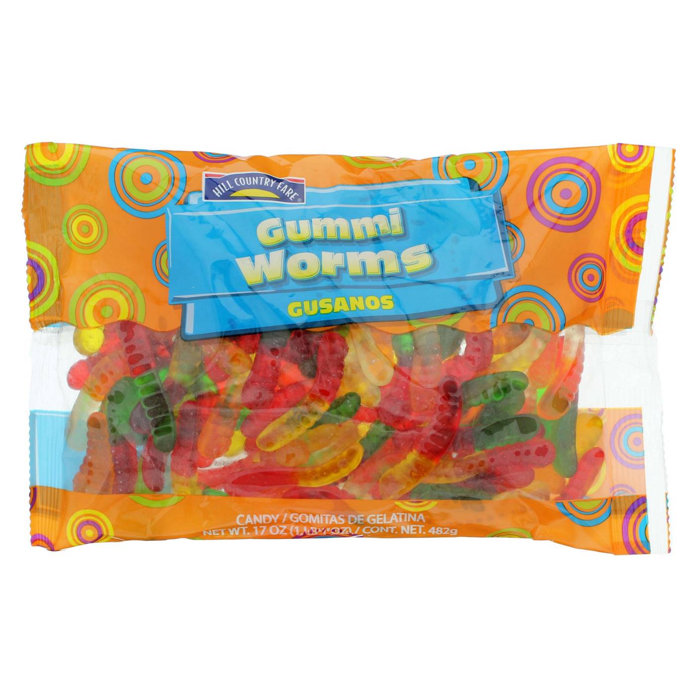 Hill Country Fare Fruity Gummi Worms; image 2 of 2